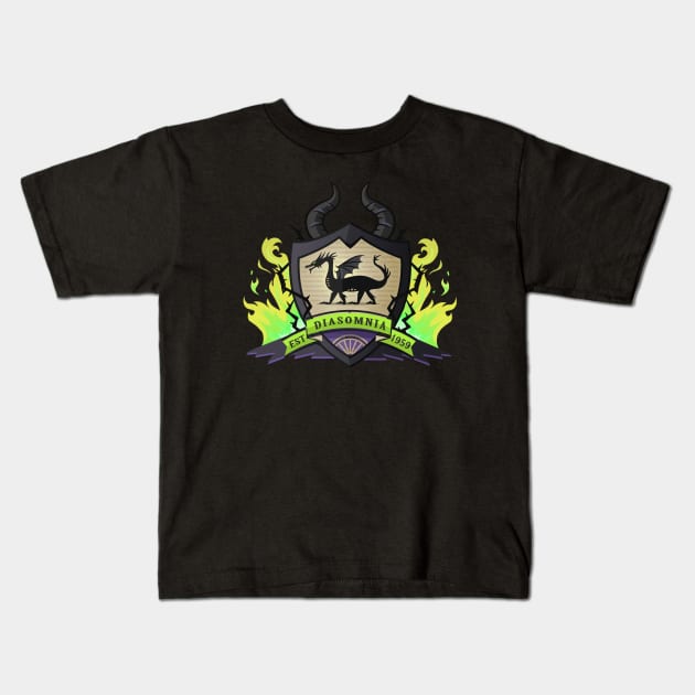 Diasmonia II - Twisted Wonderland (FRONT ONLY) Kids T-Shirt by NipahDUBS